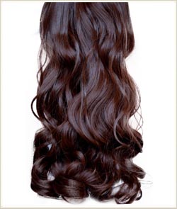 CURLY Dark Auburn