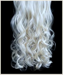 CURLY Platinum Blonde