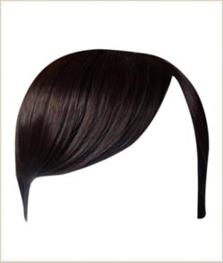 Fringe Bang STRAIGHT Dark Brown